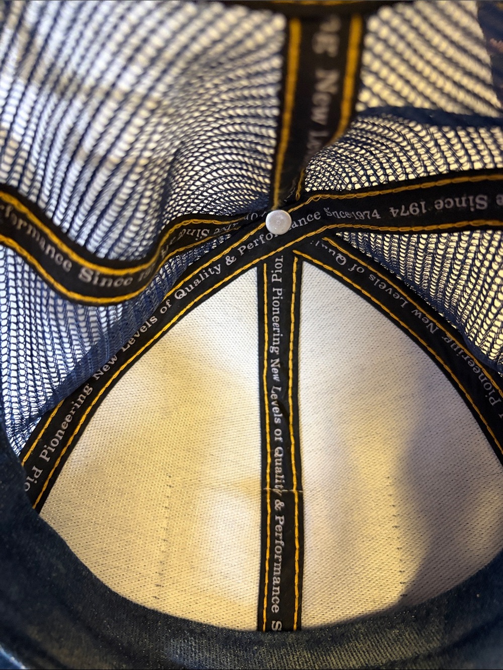 Marmot Blue Denim graphic Hat - Picture 3 of 5